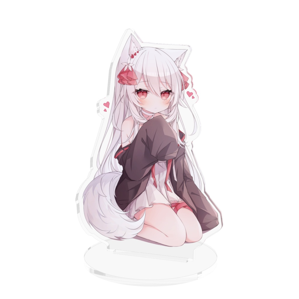 おすわりアクスタ【狐ちゃん】