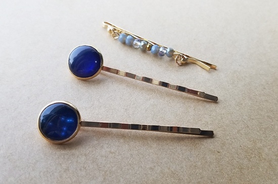 ヘアピンセット（星座／Gemini）