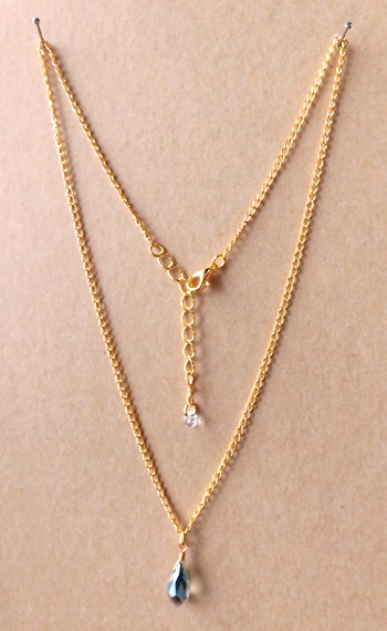 一粒雫のネックレス(バリエーション有)