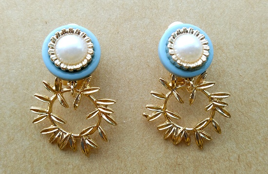 リメイクボタンのイヤリング（N）