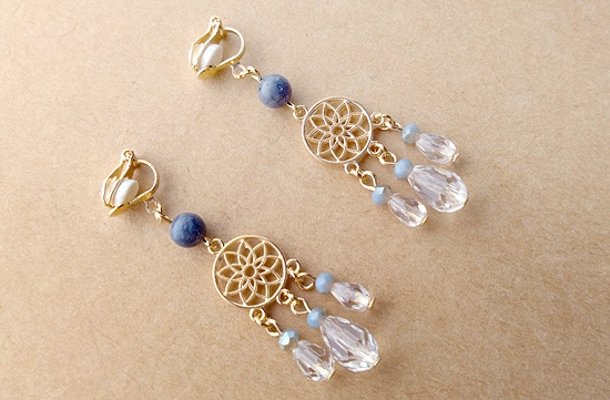 ドリームキャッチャーイヤリング(バリエーション有)