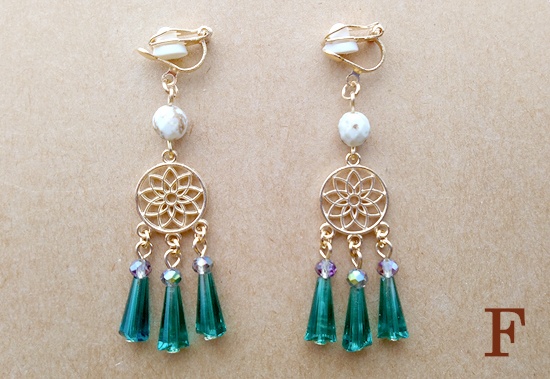 ドリームキャッチャーイヤリング(バリエーション有)