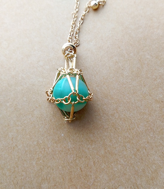 ネットケージネックレス（A）