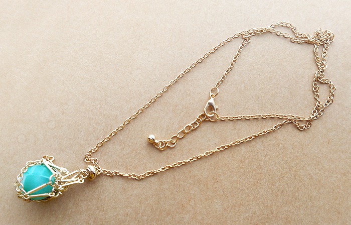 ネットケージネックレス（A）