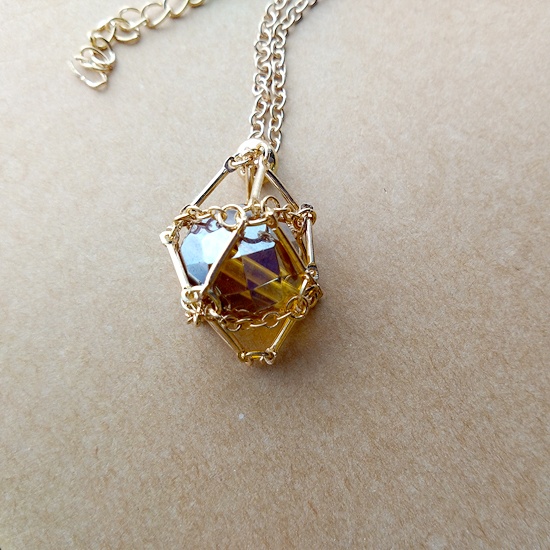 ネットケージネックレス（B）