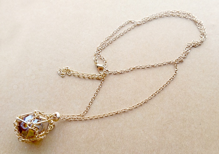 ネットケージネックレス（B）