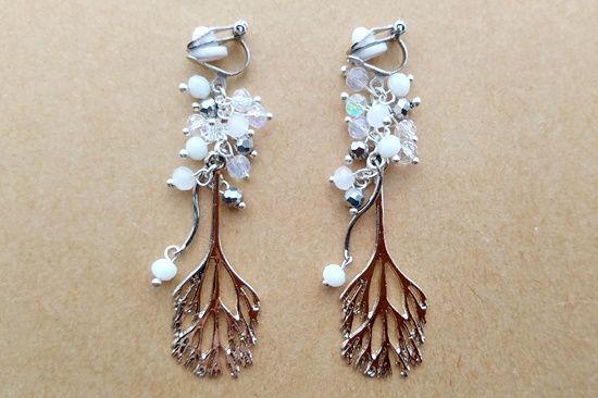 冬の木立のイヤリング