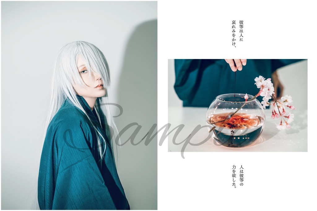 長髪父写真集『惣闇(つつやみ)堕ちて憫笑』