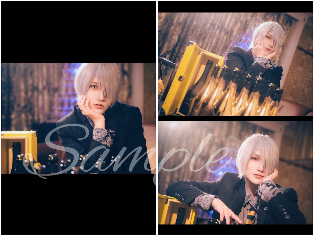 ゲタ吉ホストパロ写真集『ホストの田中』