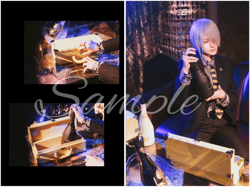 ゲタ吉ホストパロ写真集『ホストの田中』