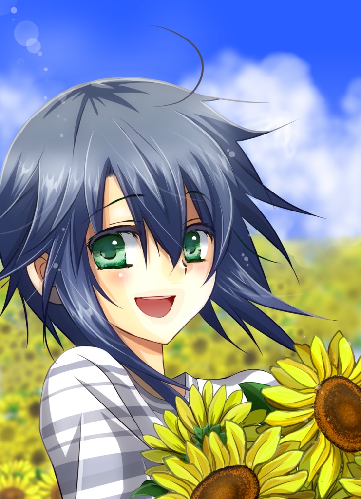 ひだまりひまわり。