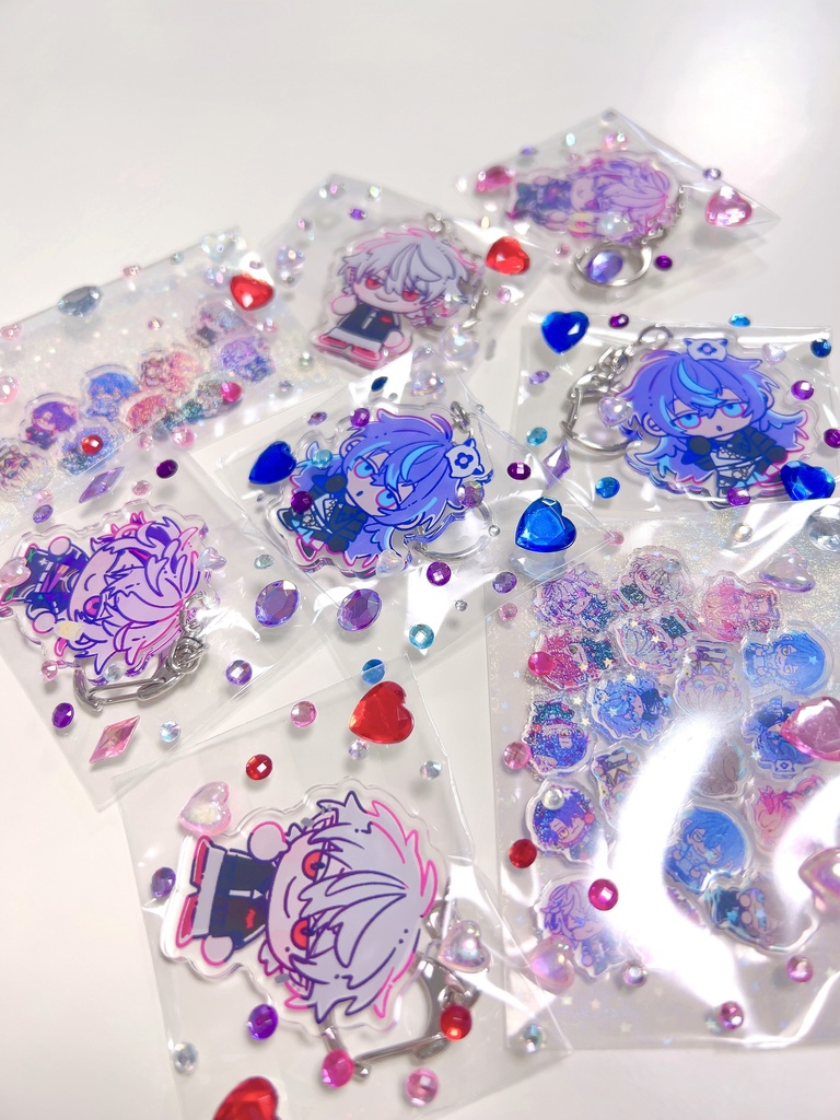 【非公式】にじさんじアクリルキーホルダー