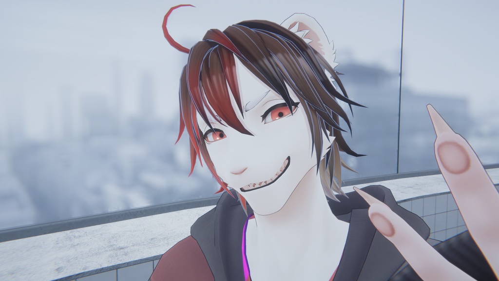 【Eter専用】パーツ分けメッシュテクスチャ【髪色】