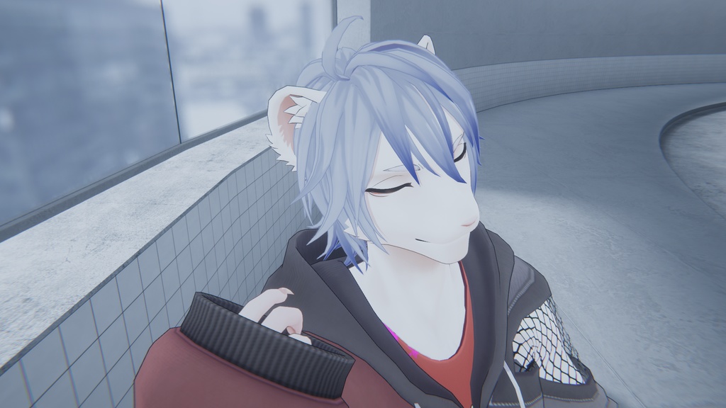 【Eter専用】パーツ分けメッシュテクスチャ【髪色】