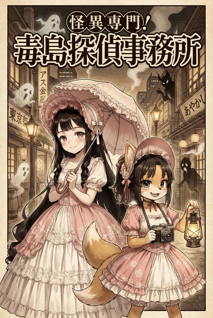 漫画『怪異専門!!毒島探偵事務所』