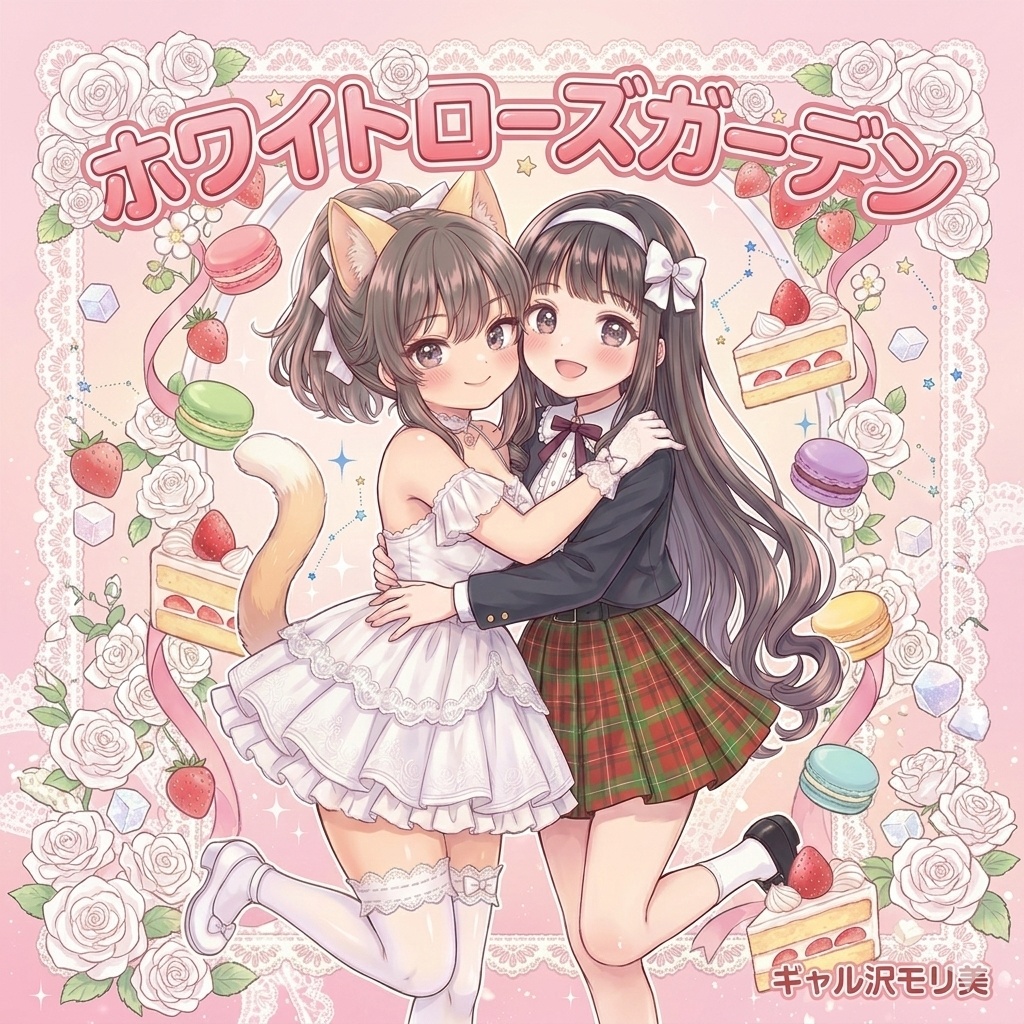 ホワイトガーデンローズ