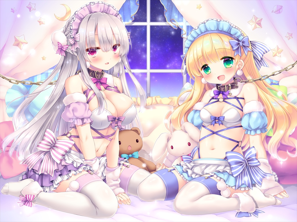 ☆C101　ふわふわメイドちゃんでかもふブランケット