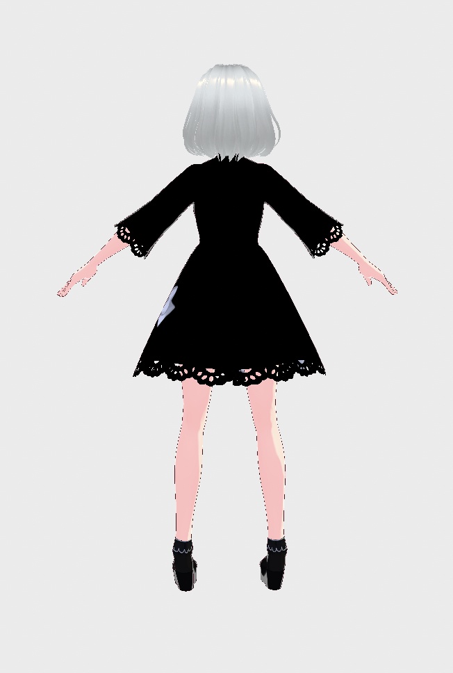 【無料版/支援版】VRoid正式版「リボンドレス」