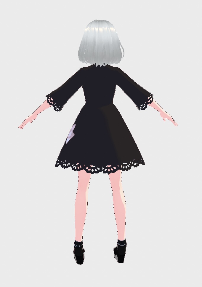 【無料版/支援版】VRoid正式版「リボンドレス」