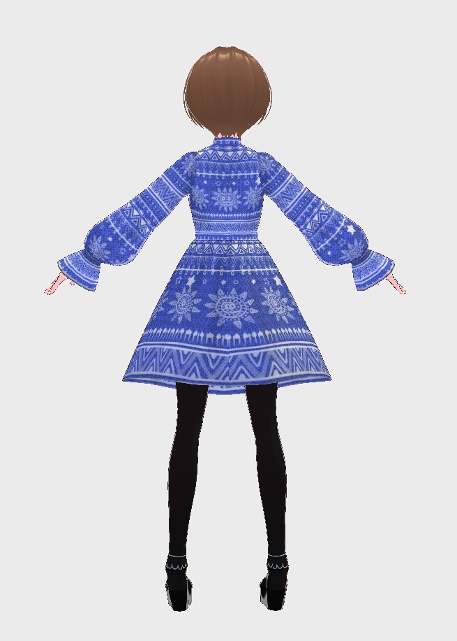 【無料版/支援版】VRoid正式版「ニットワンピース」