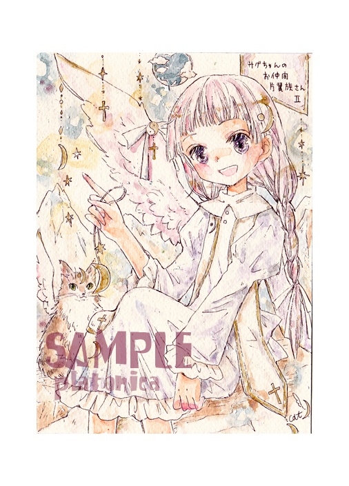 *原画(3枚組）*オリジナル？『月上の神様1&2』＋『東方』