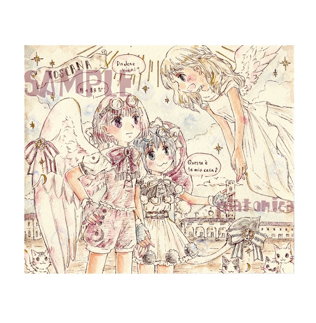 *原画*『東方』~ドレミちゃんのオルゴオルを探しに⑥~