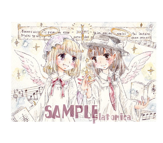 *原画*『東方』蓮子&メリー