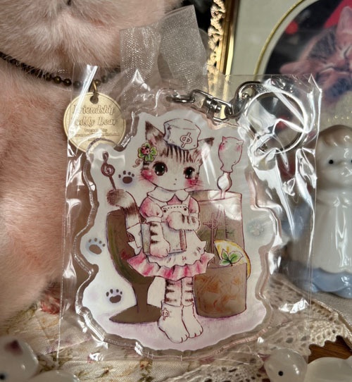 *アクキー*創作看護師猫ちゃん（再版）