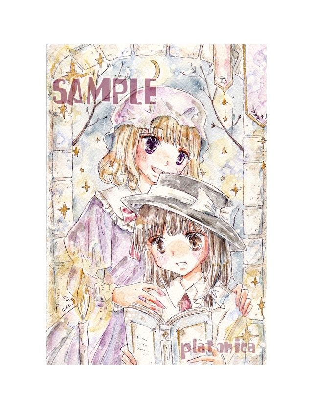 *原画*『東方』蓮子&メリー