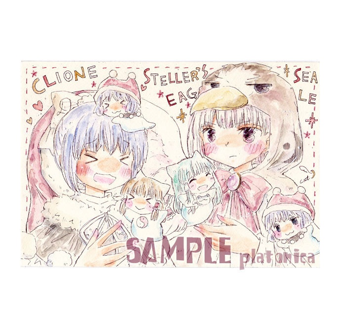 *原画*『東方』大鷲サグメちゃんとクリオネドレミィレイサナちゃん☽