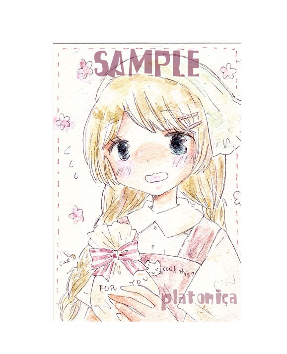 *原画*創作『お菓子作り倶楽部』