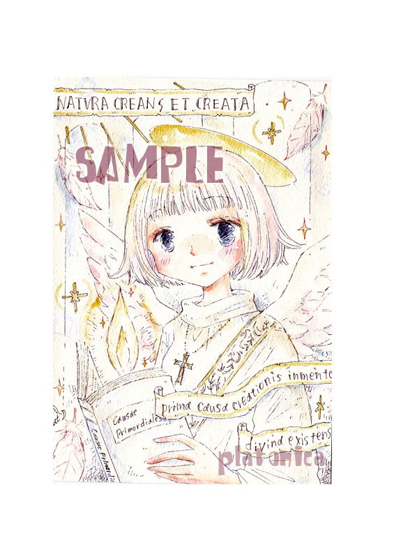 *原画*創作『Natura creans et creat』☽