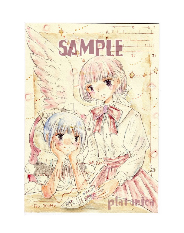 *原画(5枚)*創作『ラベンダー』/『東方』サグドレちゃん、他