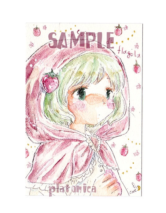 *原画*創作『苺ちゃん』