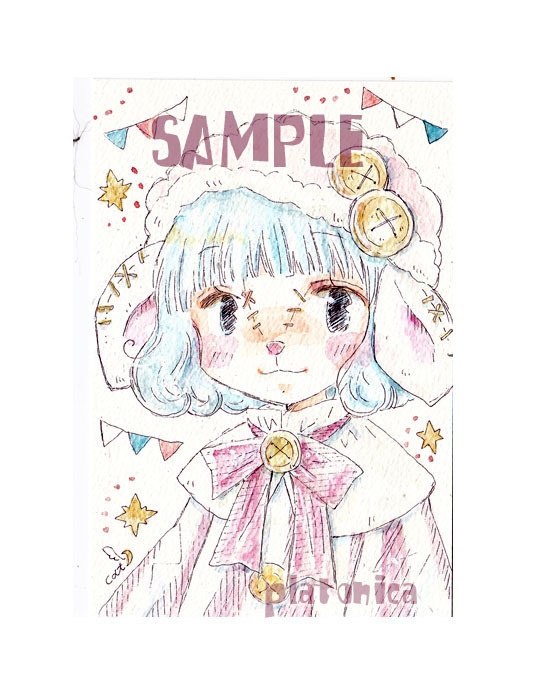 *原画＊(5枚)*創作『ぬい☆シープ』,他