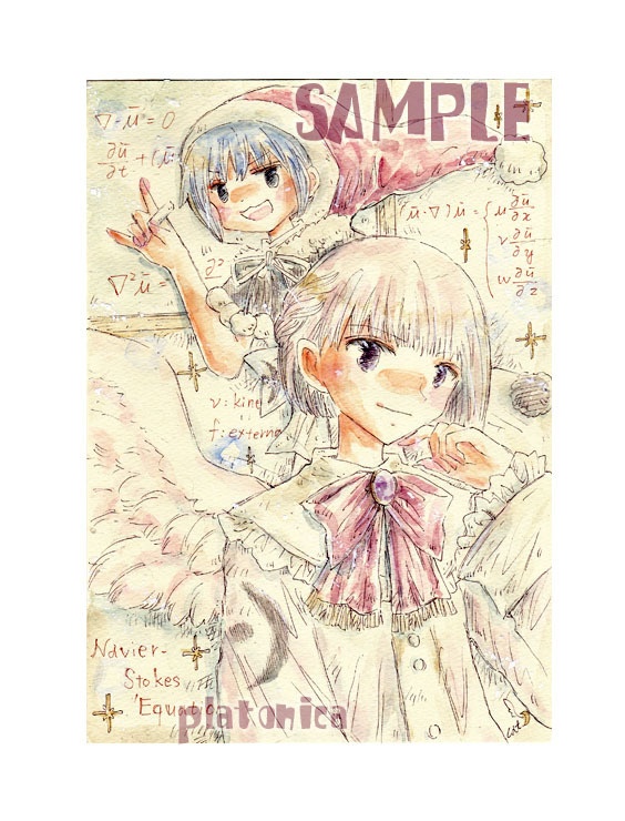  *原画(4枚)*『東方』サグドレちゃん、創作『thalamus×ｍPFC』、他