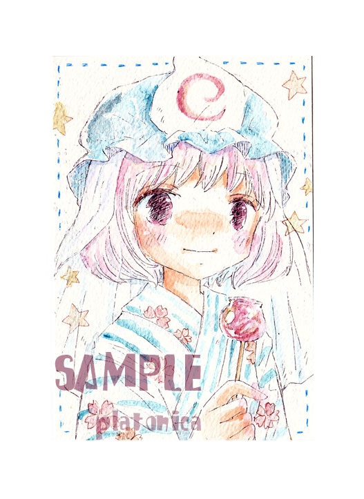  *原画*『東方』西行寺幽々子～夏祭り～