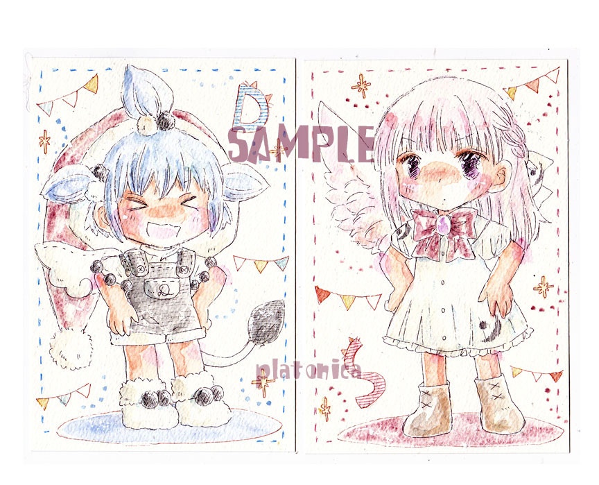 *原画(5枚)*『東方』リトルサグドレちゃん☽,他