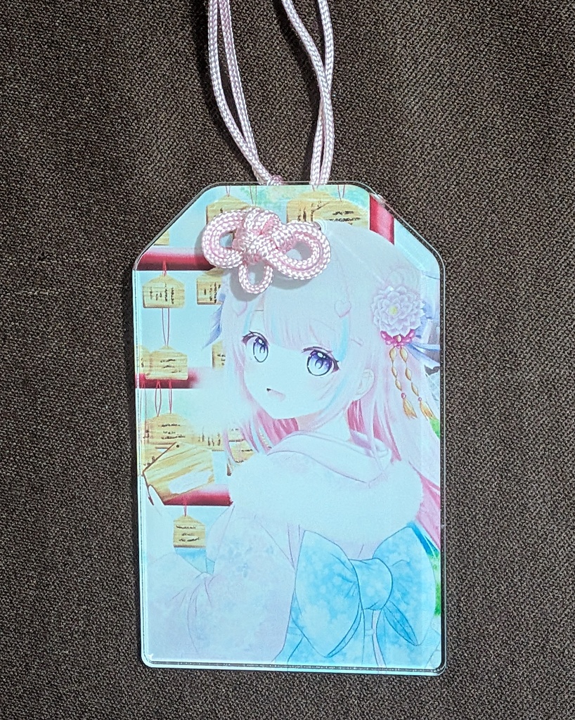 巣籠ヒナ アクリルお守り