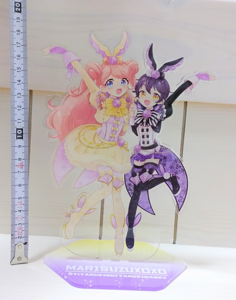 まりすずビッグアクリルスタンド