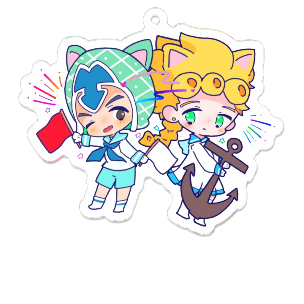 ジョルミスセーラー風アクリルキーホルダー