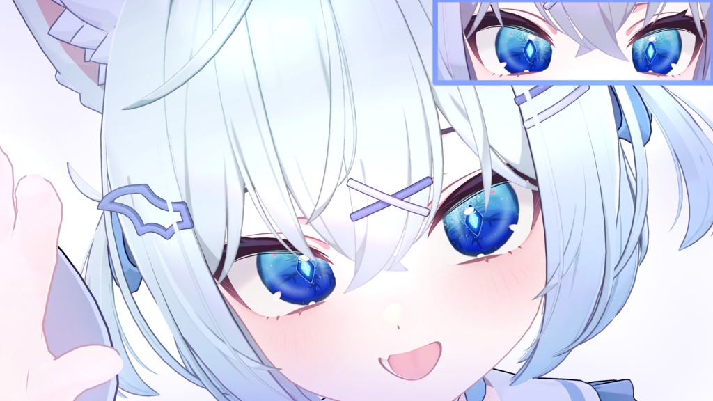 【7アバター対応】Frozen_Eye Eye texture