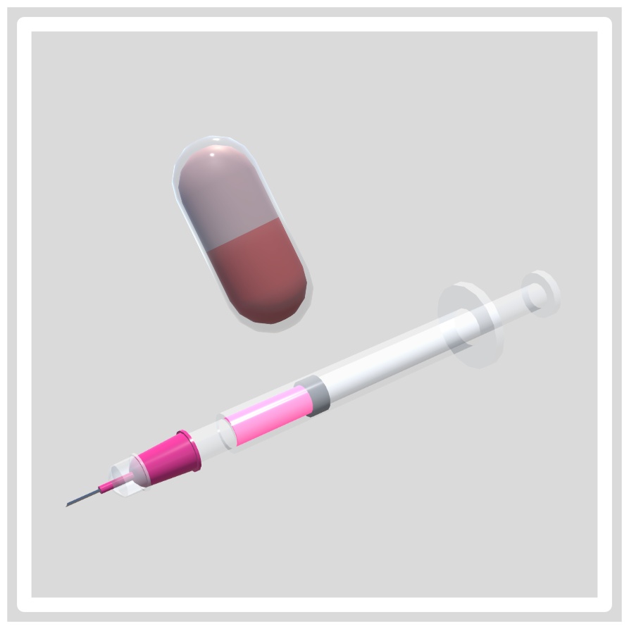 【QvPen差し替えモデル】注射器Qvペンセット