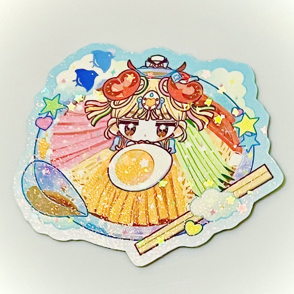 魔法少女⭐︎ひやちゅ〜 きらきらステッカー
