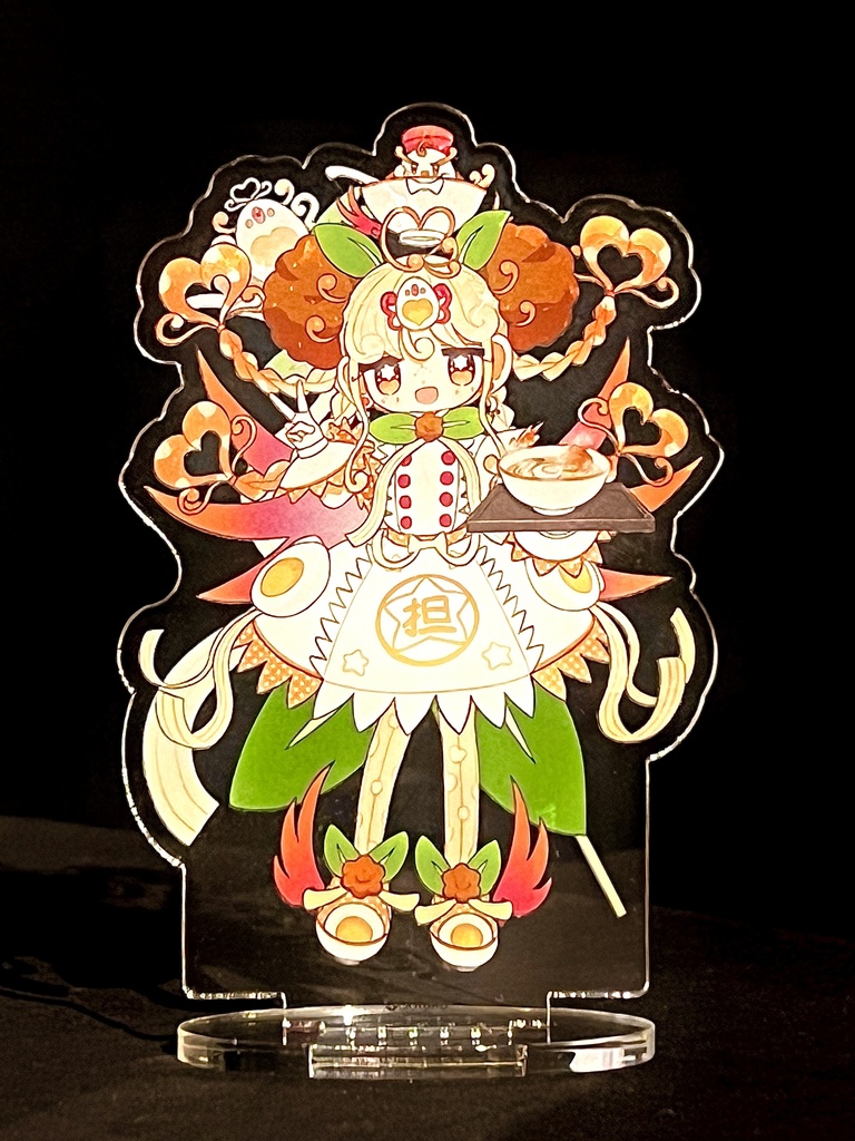 アクリルスタンド 担々麺の魔法少女