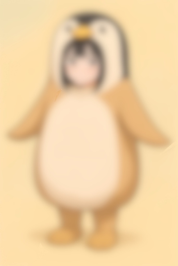 【AI】着ぐるみ姿の女の子イラスト-2