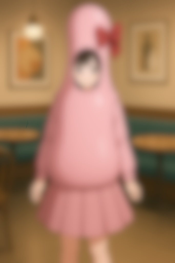 【AI】着ぐるみ姿の女の子イラスト-2