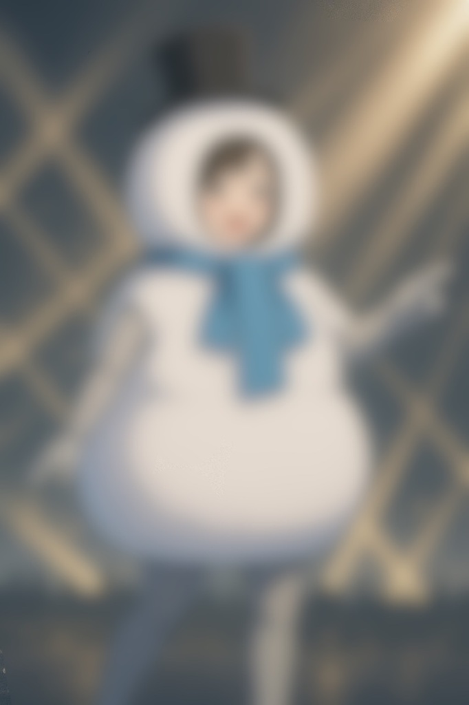 【AI】着ぐるみ姿の女の子イラスト-2