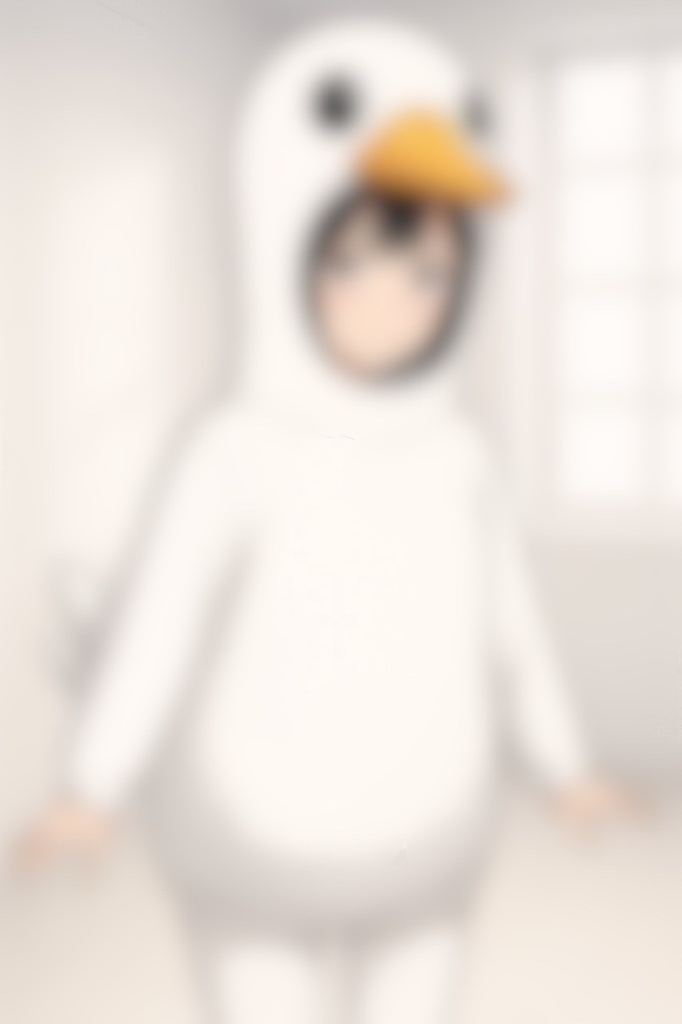 【AI】着ぐるみ姿の女の子イラスト-3