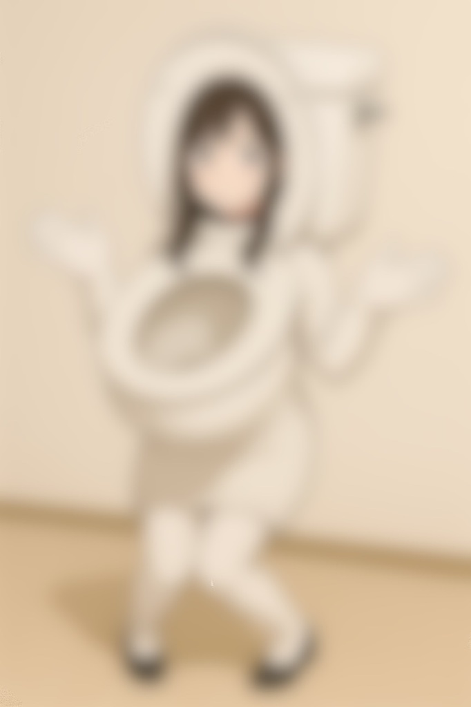 【AI】着ぐるみ姿の女の子イラスト-3